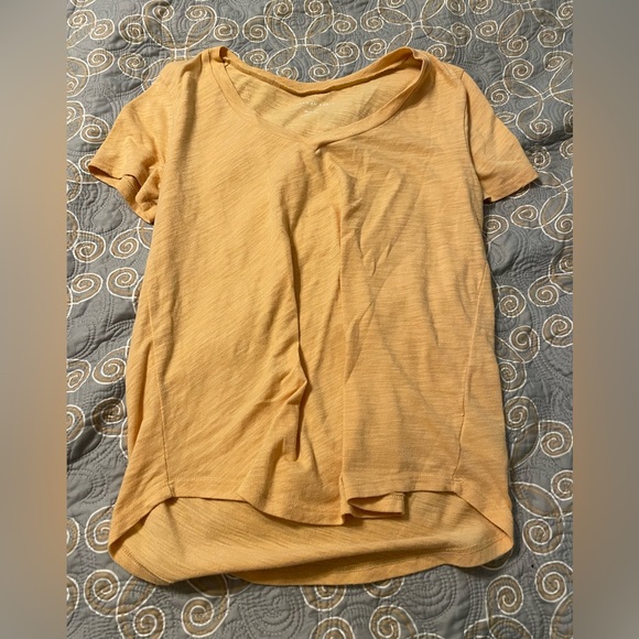 American Eagle Outfitters Tops - American Eagle Yellow V neck
